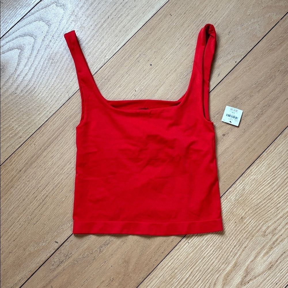 NWT Anthropologie LyreBird Skin Seamless Square-Neck Tank Size: S/M - Picture 3 of 6